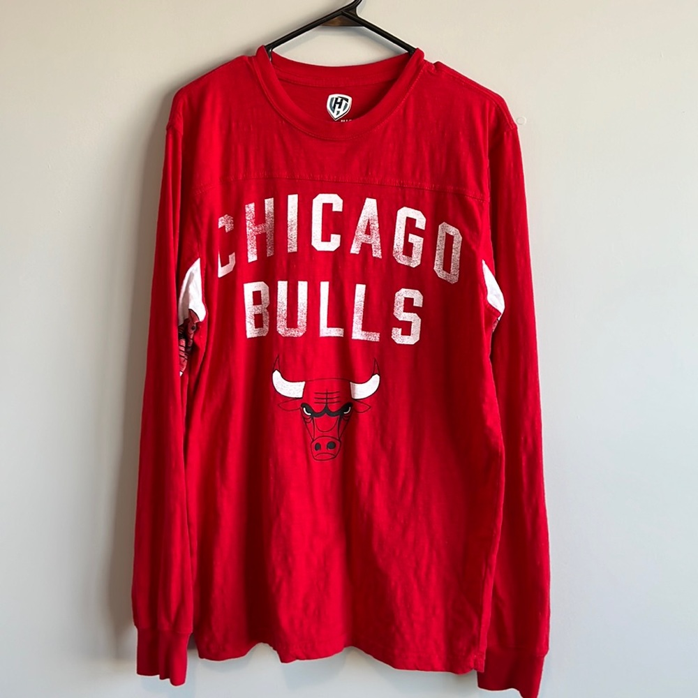Chicago Bulls Long Sleeve Large